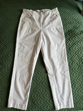 Women’s White Casual Pants - Classic Everyday Wear